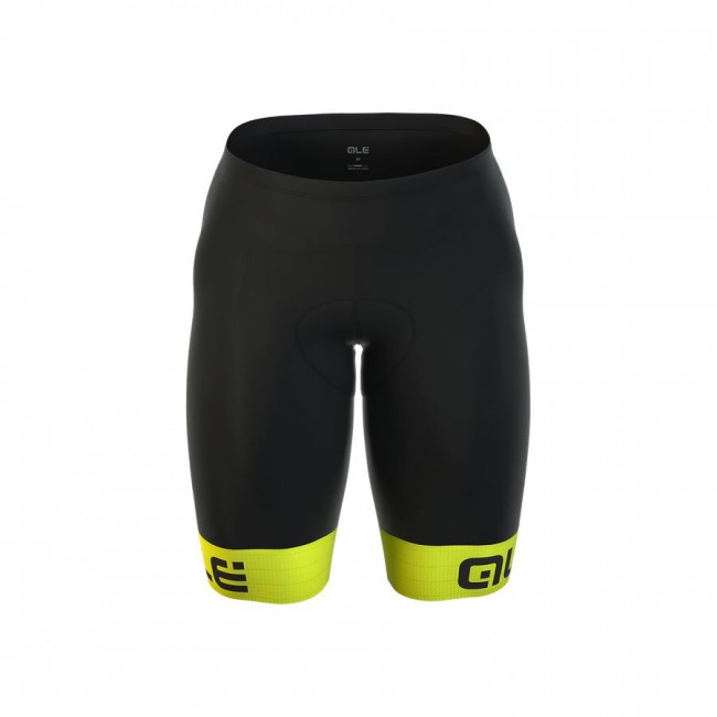 2016 Ale Linea Plus G.T.-gelbs Fluo Kurz Radhose Radtrikot Kaufen