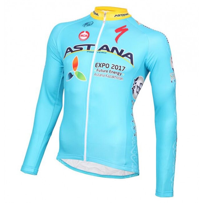 2016 ASTANA PRO TEAM Fahrradtrikot Langarm Radtrikot Kaufen