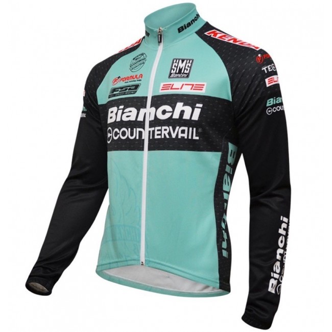 2016 Bianchi MTB Grün Radtrikot Langarm Radtrikot Kaufen
