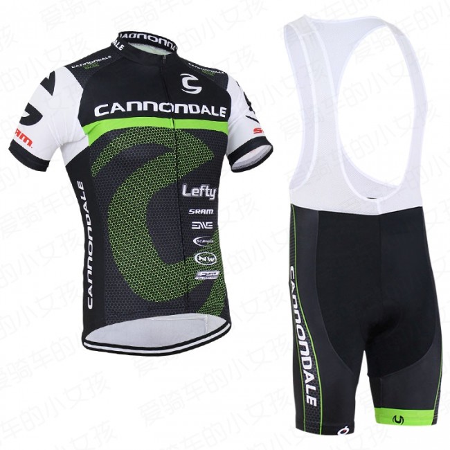 2016 Cannondale Fahrradbekleidung Satz Fahrradtrikot Kurzarm Trikot und Kurz Trägerhose Radtrikot Kaufen