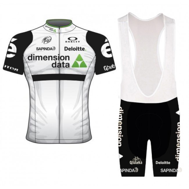 2016 Dimension Data Fahrradbekleidung Satz Fahrradtrikot Kurzarm Trikot und Kurz Trägerhose Radtrikot Kaufen
