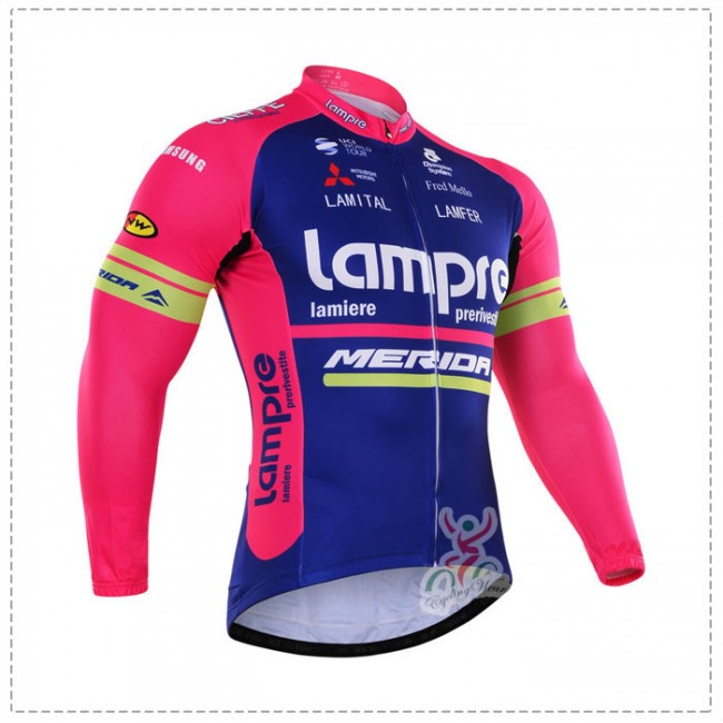 2016 Lampre Merida Fahrradtrikot Langarm Radtrikot Kaufen