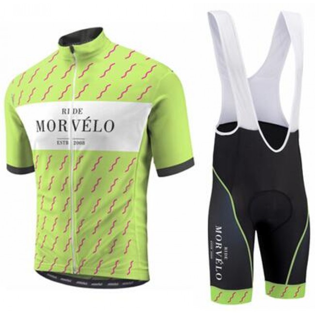 2016 Morvelo Fahrradbekleidung Satz Fahrradtrikot Kurzarm Trikot und Kurz Trägerhose 01 Radtrikot Kaufen