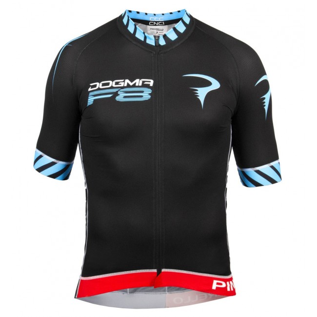 2016 Pinarello Dogma F8 schwarz-blau Radtrikot Kurzarm Radtrikot Kaufen