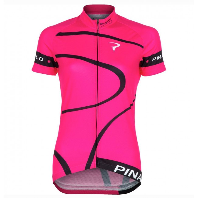 2016 Pinarello MIRA Rose Damen Radtrikot Kurzarm Radtrikot Kaufen