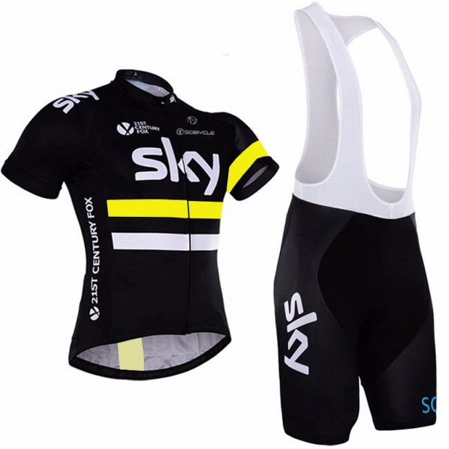 2016 SKY Fahrradbekleidung Satz Fahrradtrikot Kurzarm Trikot und Kurz Trägerhose 03 Radtrikot Kaufen