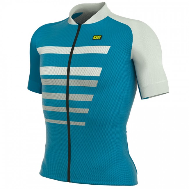 2017 Ale PRR 2.0 Piuma Radtrikot Kurzarm Light Blau Radtrikot Kaufen