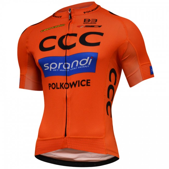 2017 CCC Sprandi Race Radtrikot Kurzarm Radtrikot Kaufen