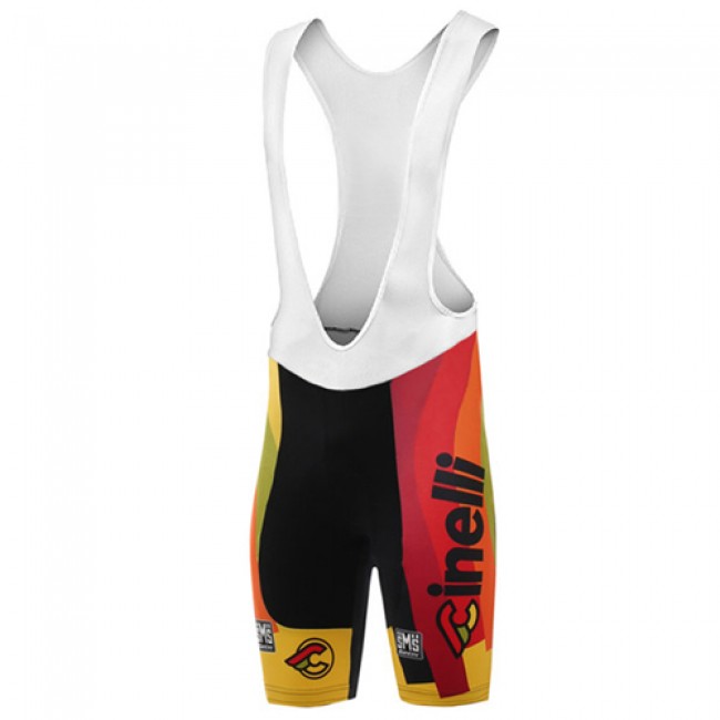 Pro 2017 Cinelli Chrome Gelb Kurz Trägerhose Radtrikot Kaufen