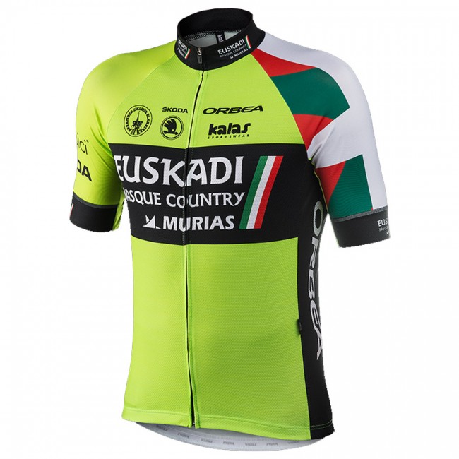 2017 Euskadi Radtrikot Kurzarm Radtrikot Kaufen