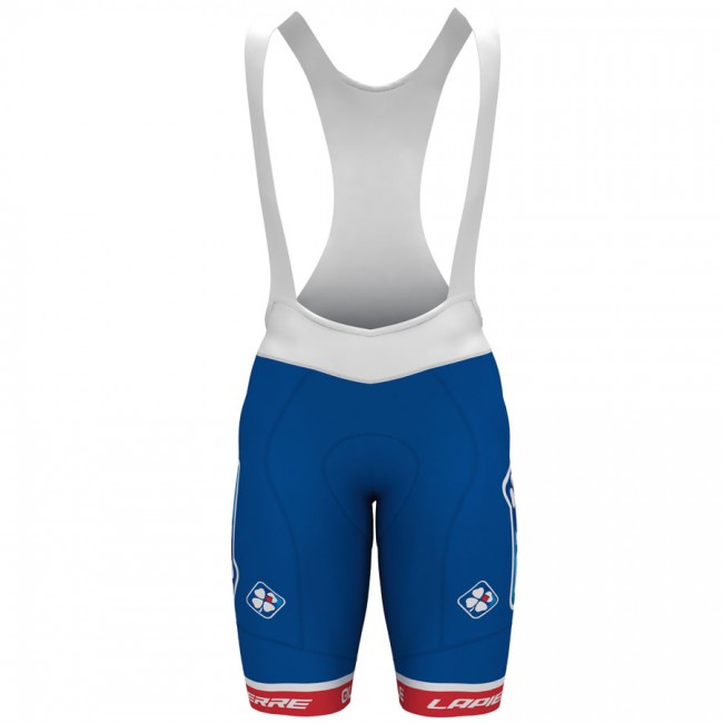 FDJ Pro 2017 Blau Kurz Trägerhose Radtrikot Kaufen