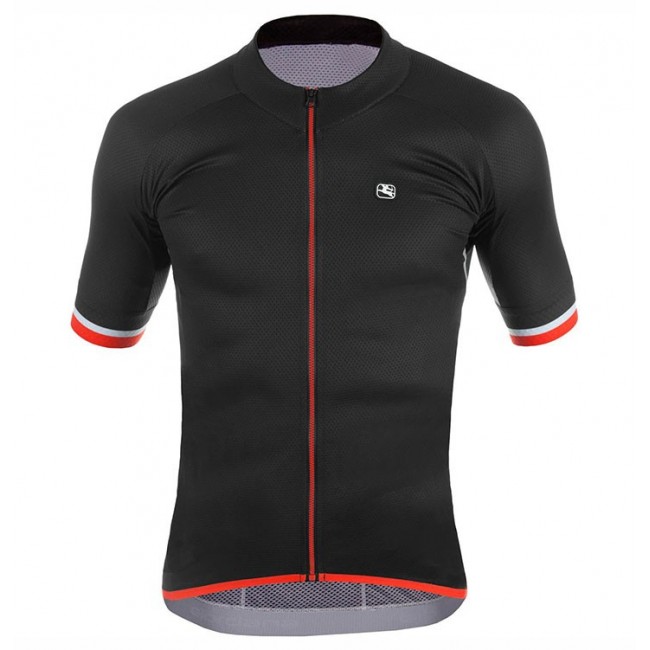 2017 Giordana Silber Line Schwarz-Rot Radtrikot Kurzarm Radtrikot Kaufen