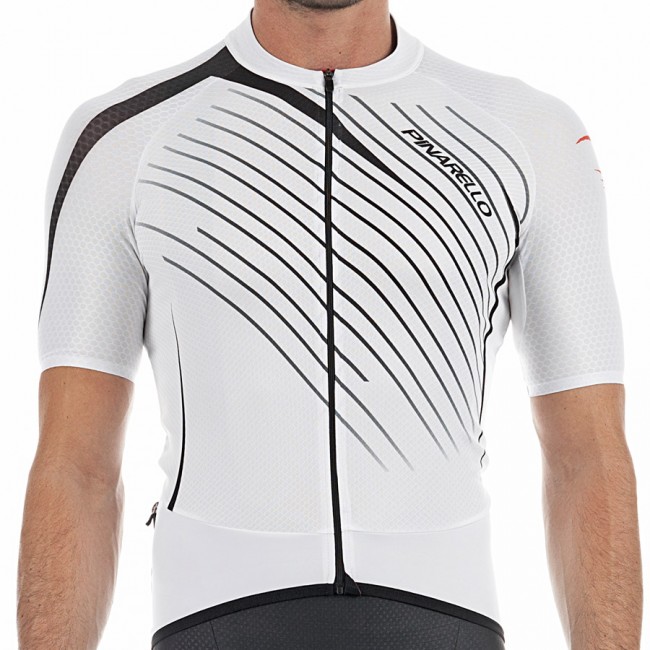2017 Pinarello Tour Radtrikot Kurzarm-Weiß Schwarz Radtrikot Kaufen