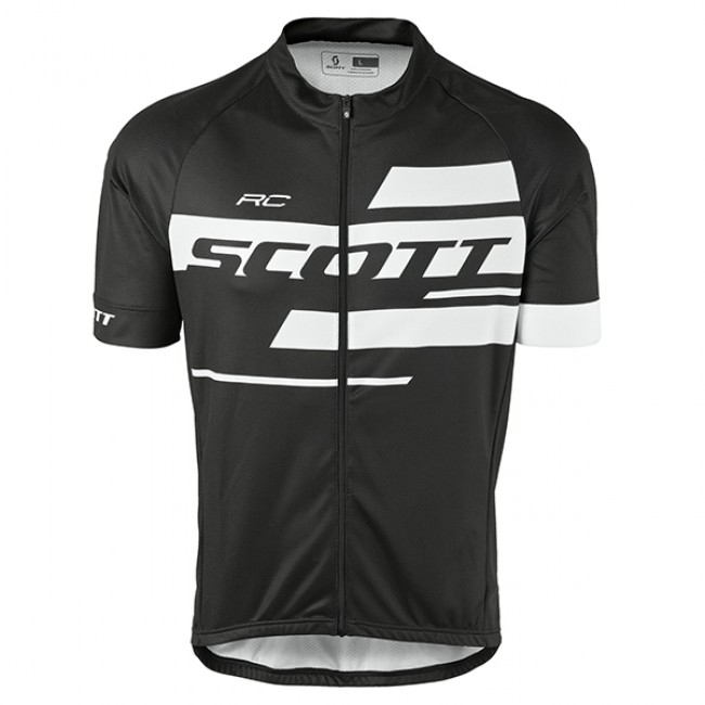 2017 Scott Rc Schwarz-Weiß Radtrikot Kurzarm Radtrikot Kaufen