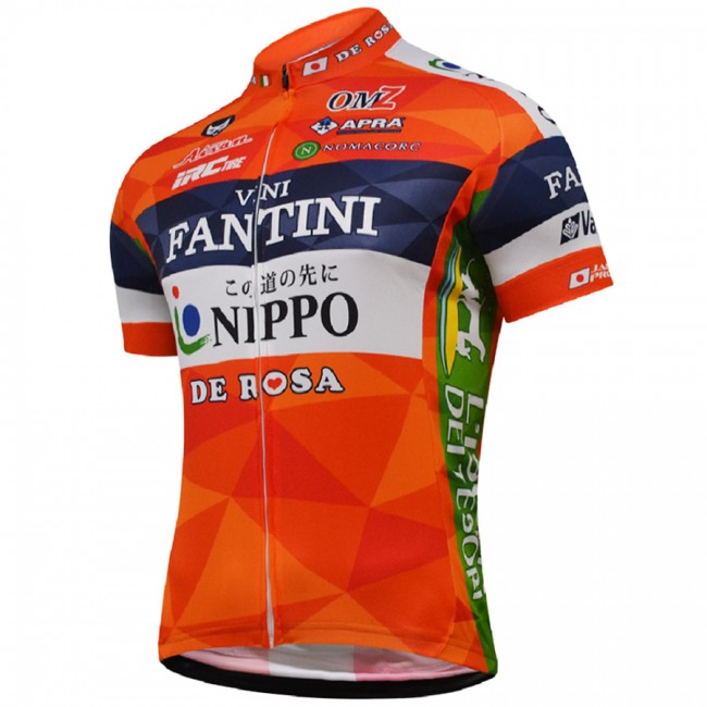 2017 Vini Fantini Nippo Pro Team Radtrikot Kurzarm Radtrikot Kaufen